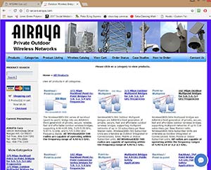 Outdoor Wireless Solutions from AIRAYA